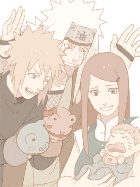 Minato And Kushina And Baby Naruto