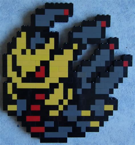 Giratina Pokemon Lego Pixel Art By Infinitefiregamer On Deviantart