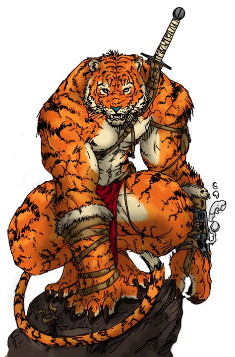 Tiger Warrior Tiger Warrior Fantasy Character Design Character Art