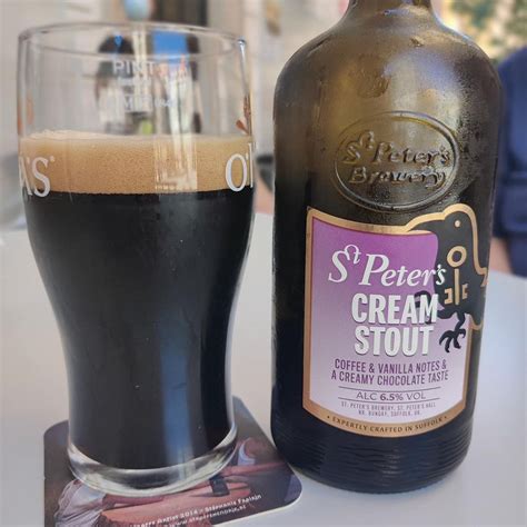 🍺 St Peters Cream Stout Cerveza Artesana