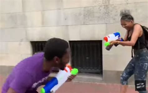 3 Friends Surprised Complete Strangers With Water Gun Fights Inspiremore