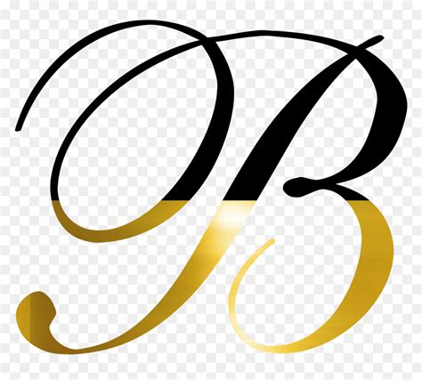 Fancy Cursive B Clipart Png Download Fancy Letter B Designs