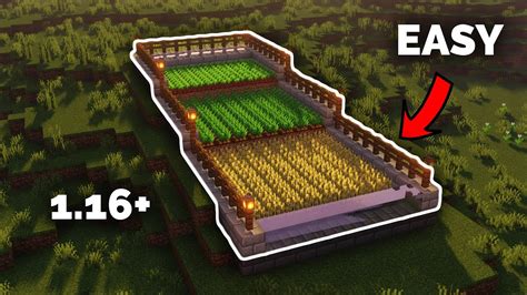 Minecraft Automatic Crop Farm