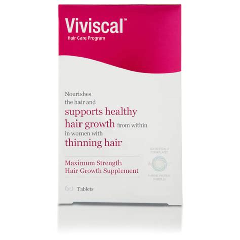Viviscal Maximum Strength Hair Growth Dietary Supplements For Women X