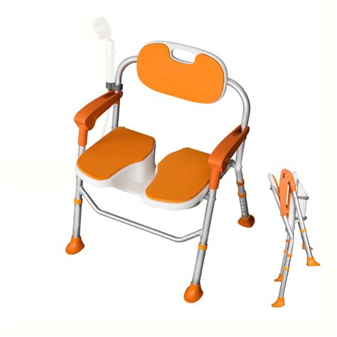 Folding Shower Chair for Inside Shower Stall, Bath Tub Shower Safety