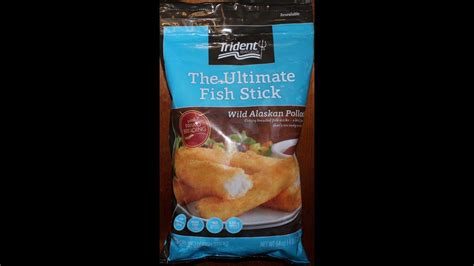 Trident Seafoods The Ultimate Fish Stick Wild Alaskan Pollock Review