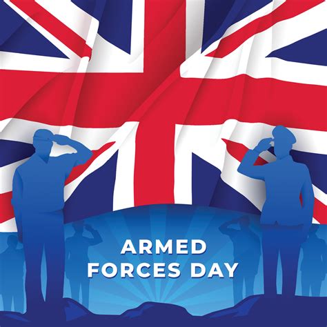 Uk Armed Forces Day 7190841 Vector Art At Vecteezy