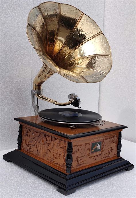 Hmv Antique Vintage Replica Gramophone Record Player