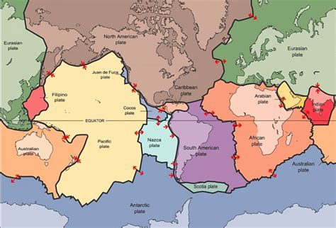 Tectonic Plates What Are Characteristics Formation Theory Types