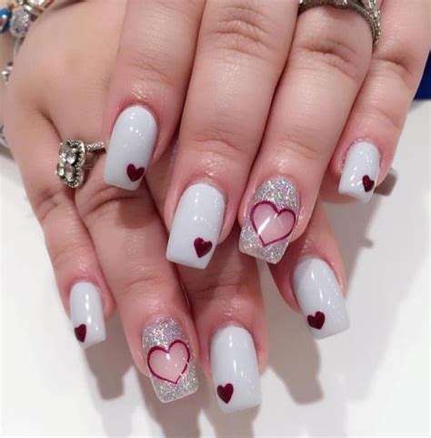 50 Lovely Valentines Day Nail Art Ideas 2020 Pouted