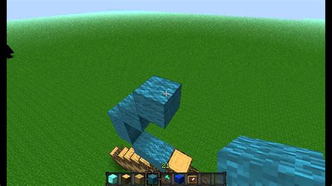 Minecraft How To Build A Diamond Axe Youtube