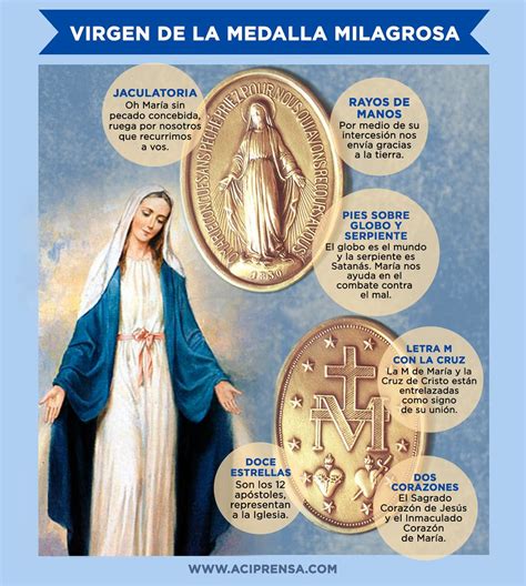 Caminos De Fe Hoy Es La Fiesta De La Virgen De La Medalla Milagrosa