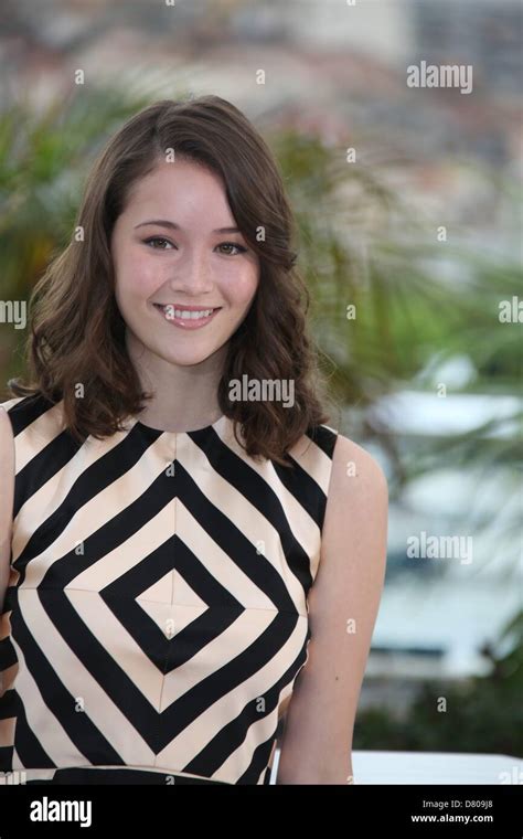 Cannes France 16th May 2013 Us Actress Katie Chang Poses During The