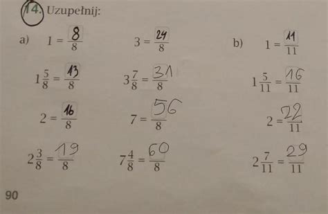 ćwiczenia Do Matematyki Klasa 4 Odpowiedzi - pliss potrzebuje na teraz klasa 4 ćwiczenia z matematyki strona 90 zad