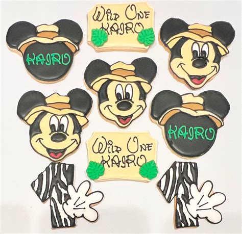 Mickey Mouse Safari Cookies Agrohortipbacid