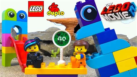 Lego Duplo Movie 2 Lucy Y Emmet La Visita Del Planeta Duplo Youtube