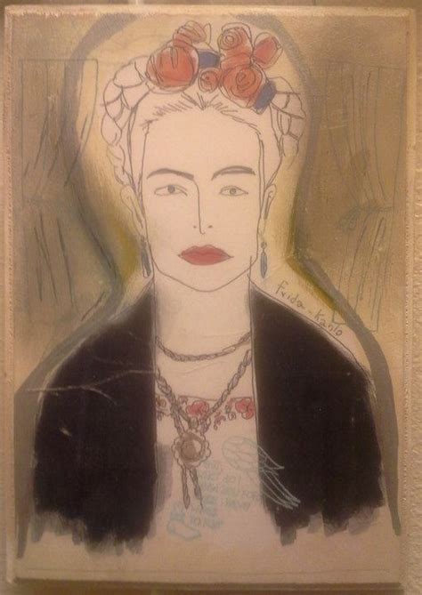Frida Kahlo Collage By Catrinacreations On Etsy Frida Kahlo Collage