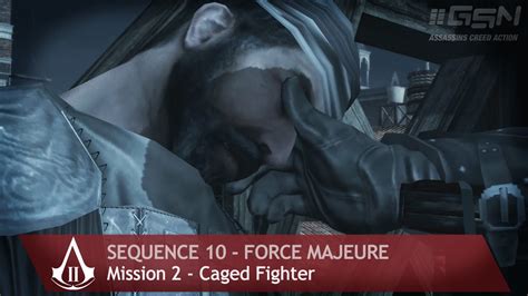 Assassin S Creed Sequence Mission Caged Fighter Youtube