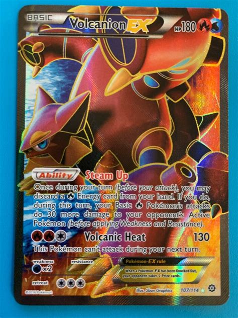 Volcanion Ex Steam Siege 107114 Value 005 16450 Mavin