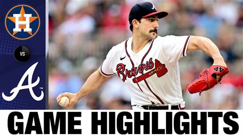 Astros Vs Braves Game Highlights 8 20 22 MLB Highlights YouTube