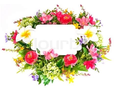 Beautiful flower borders, flower borders, painted flowers, flowers png transparent image and clipart for free download. Decorative colorful flower arrangement on white background ...
