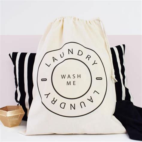 Home And Travel Laundry Bag Wash Me Bag Hamper Drawcord Etsy Uk