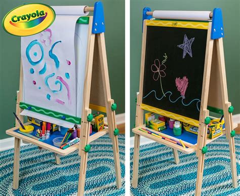 Crayola Kids Double Sided Wooden Art Easel Au