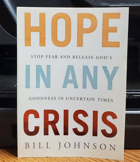 Hope In Any Crisis Harvest Bookstore