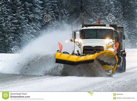 Winter Driving Conditions Stock Image Image Of Conditions 89289991