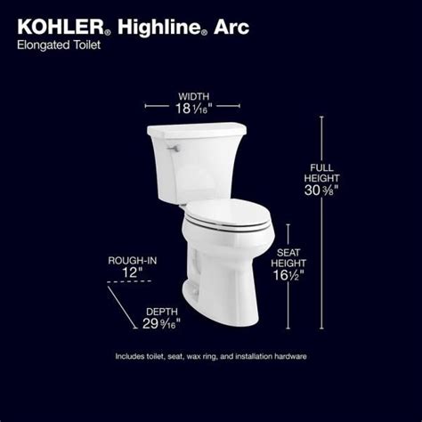 Kohler Highline Arc The Complete Solution Piece Gpf Single Flush
