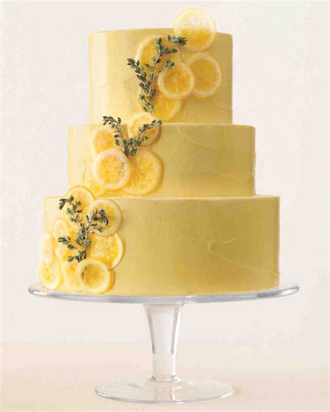 Candied Lemon Slices For Lemon Thyme Pound Wedding Cake Recipe Wedding Cake Flavors Cake