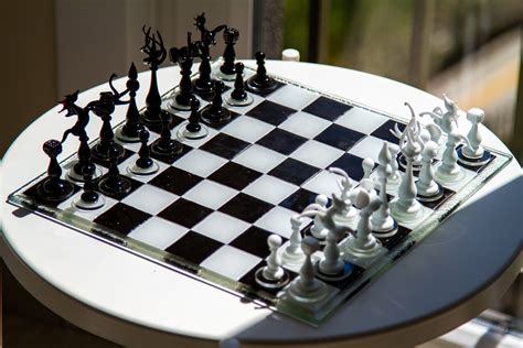 Luxury Unique Chess Set Handmade Murano Glass Chess Board And Etsy Australia