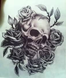 Skull And Rose Sketch By Calebslabzzzgraham On Deviantart
