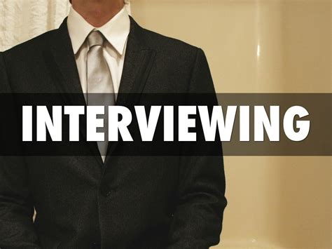 Interviewing 101 By Leanora Ruffin