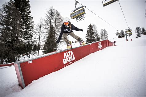 Boardriding News 10 Years Of Snowpark Alta Badia A Throwback To