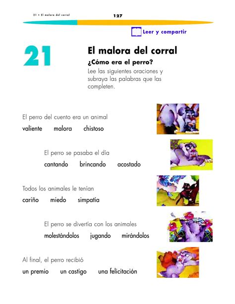 Libro completo de español en digital, lecciones, exámenes, tareas. Libro de actividades español primer grado 1993 by Paco El ...