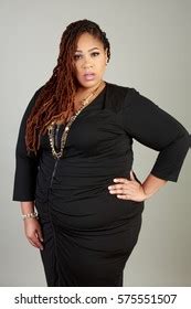 Plus Size African American Bbw Woman Shutterstock