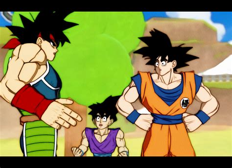 Bardock Meets Goku And Gohan By Ninjawsgaiden On Deviantart
