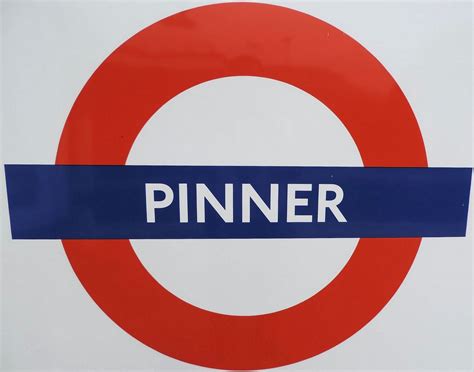 Pinner Underground Station Station Approach Pinner London Uk The
