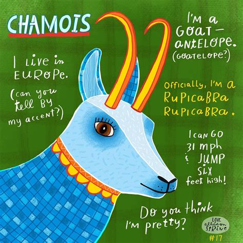 17/100. A Goat-Antelope, which I never knew existed. It’s called a