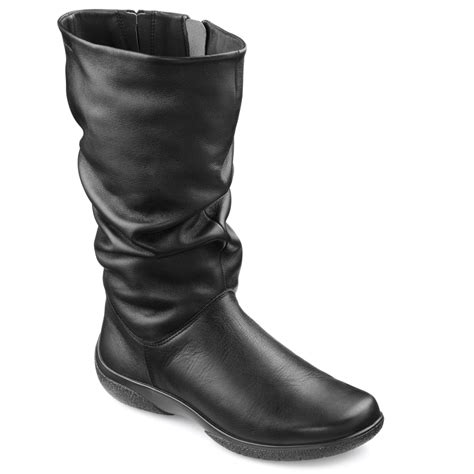 Hotter Mystery Womens Extra Fit Calf Boots Women From Charles Clinkard Uk