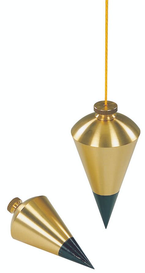 Collectibles 8 Oz Brass Finish 1 Pack Johnson Level And Tool 108 Plumb Bob Collectible Levels