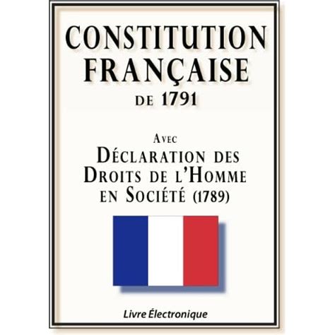 Image Constitution FranÇaise De 1791 Constitution Française