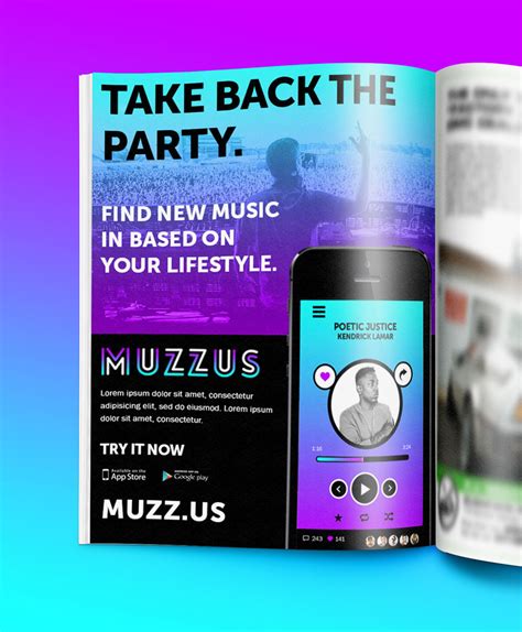 Muzzus The Worlds Best Social Music Discovery App On Behance