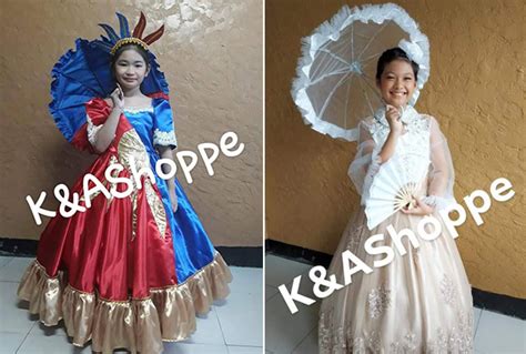 Where To Buy Buwan Ng Wika Costumes For Your Kids Pink Heart String