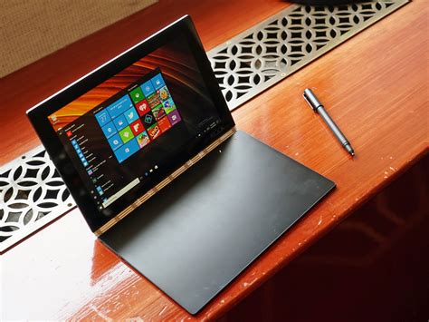 The Lenovo Yoga Book With Halo Digital Keyboard And Pen Stylus Is The