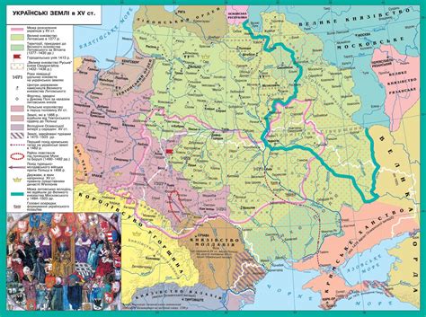 Ukrainian Lands Of Hungary Moldova And Moscow State Crimea And The