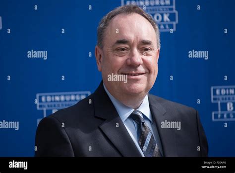 Scottish Politician And First Minister Of Scotland Alex Salmond Stock