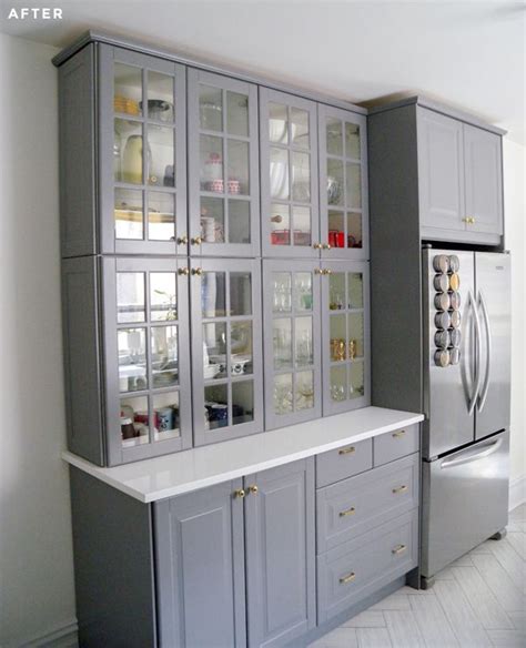 Let's take a look at some examples of kitchen designs that use ikea wall cabinetry to maximum effect! Stacked two regular height ikea upper cabinets to make a ...