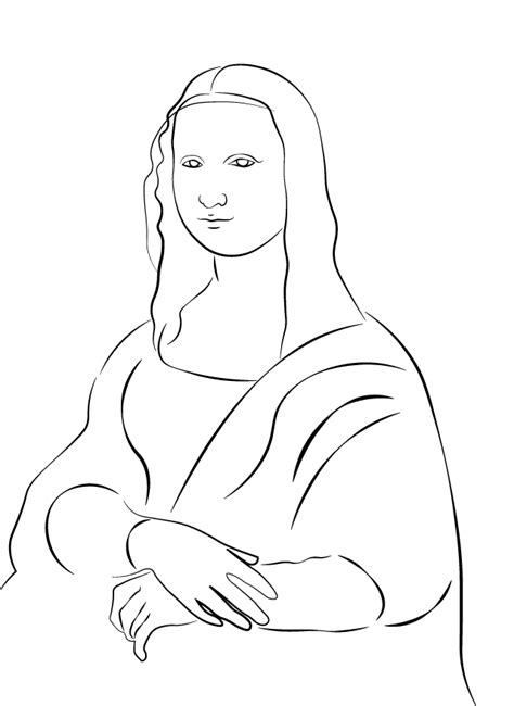 How To Draw Mona Lisa Easily Step By Step Furulife